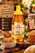 Kit de Três Frascos de Mel Silvestre -  220g cada _ Total 660g