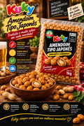 Amendoim tipo Japonês Kuky - Pacote com 1 Kg