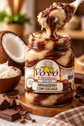 Brigadeiro com cocada Pote com 650 gramas