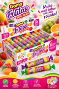 Goma Tubo Gurt Kuky Display com 30 unidades com 930 gramas