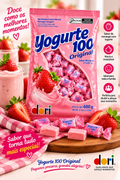 Bala Yogurte 100 Original Dori Pacote 600g