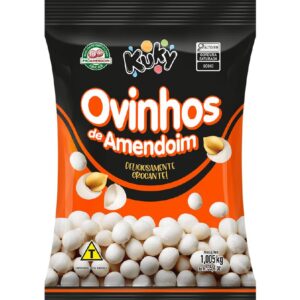 Ovinhos de Amendoim Tradicional pacote com 1.005kg