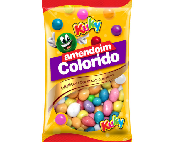 Amendoim Colorido Pacote com 400 gramas