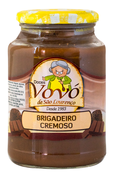 Kit 3 Brigadeiro Cremoso da Vovó - Pote de 650g - Peso Total 1.950 g - Imagem 3