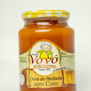 Doce de Abobora com coco da vovó Pote com 650 gramas